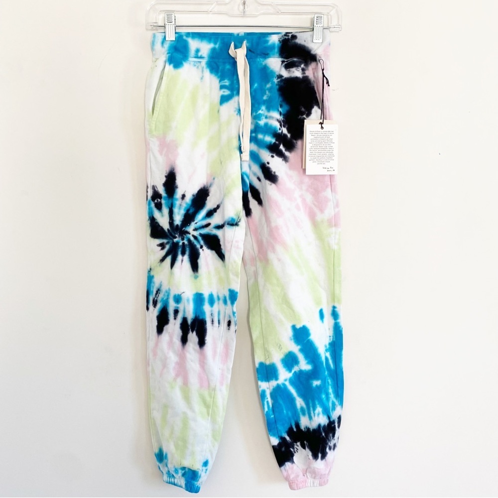Free People X Electric Rose tie dye jogger sweatpants